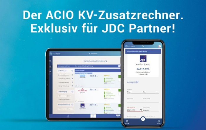 KV-Zusatzrechner der ACIO - Jung, DMS & Cie. erweitert Rechnerwelt
